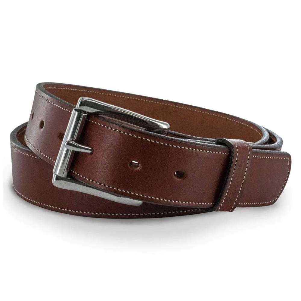 Men’s 1.5” leather belt, size 34, NTW! Hanks Premium English Bridle Leather
